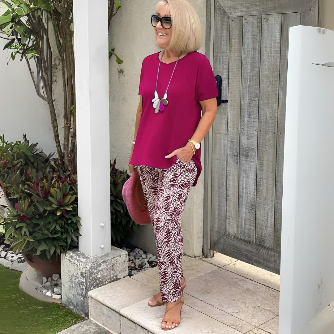 Women's Two-Piece Set - Elegant & Comfortable