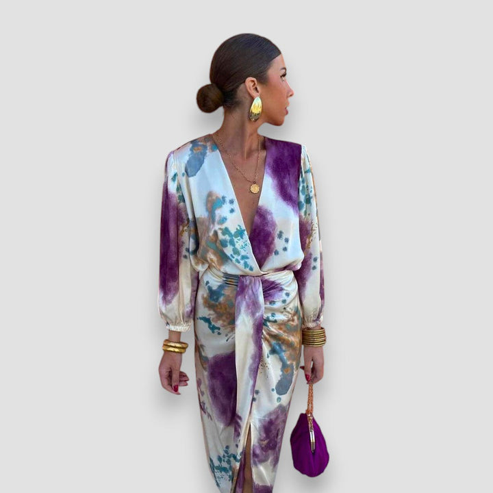 Women's Elegant Blouse & Skirt Set