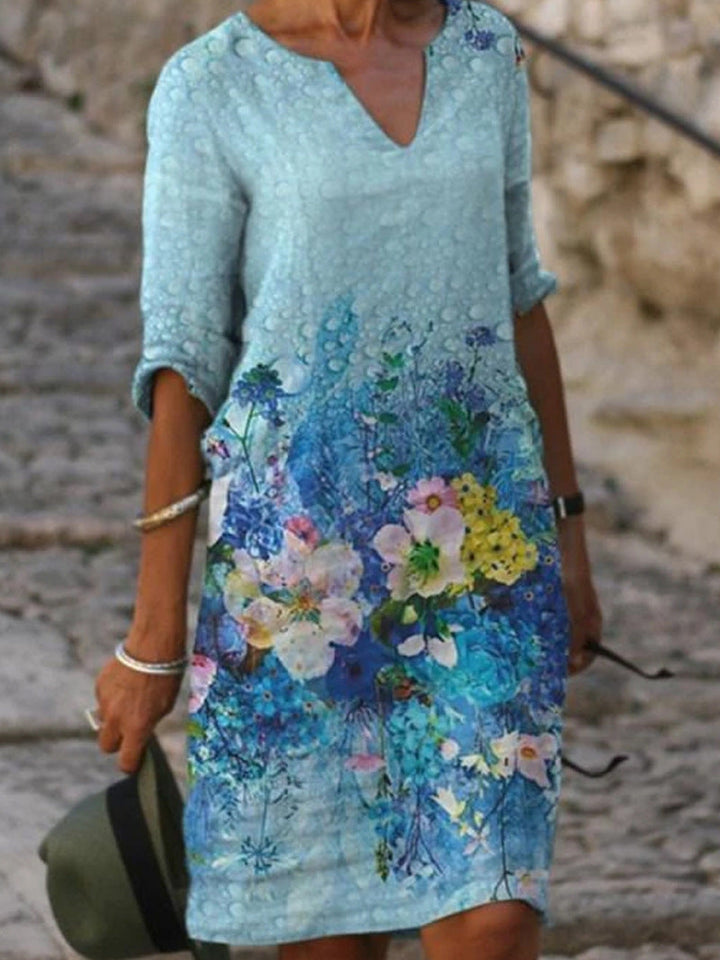 Women's Floral Print Dress