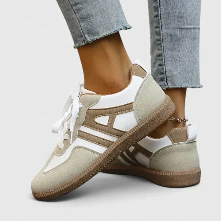 Ergonomic women's orthopedic walking sneakers. Wide toe and superior arch support for comfortable, active everyday wear.
