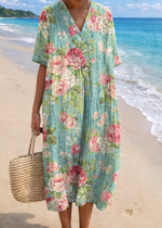 Mint Rose Floral