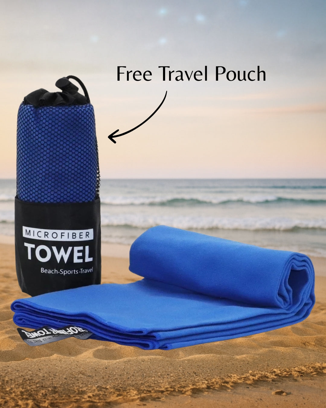 Quick-Dry Microfiber Travel Towel