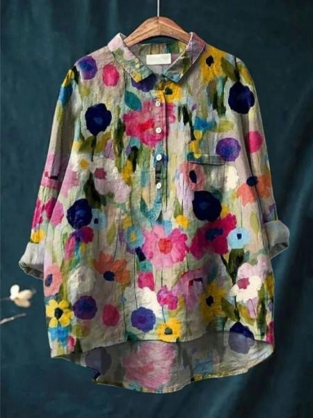 Women's Floral Print Blouse