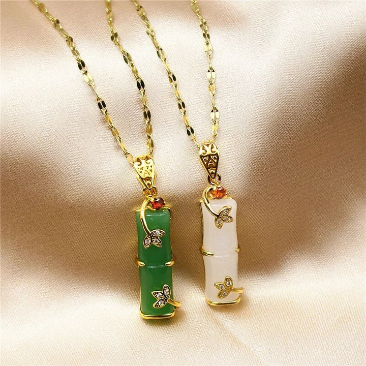 Women's Jade Amulet Necklace