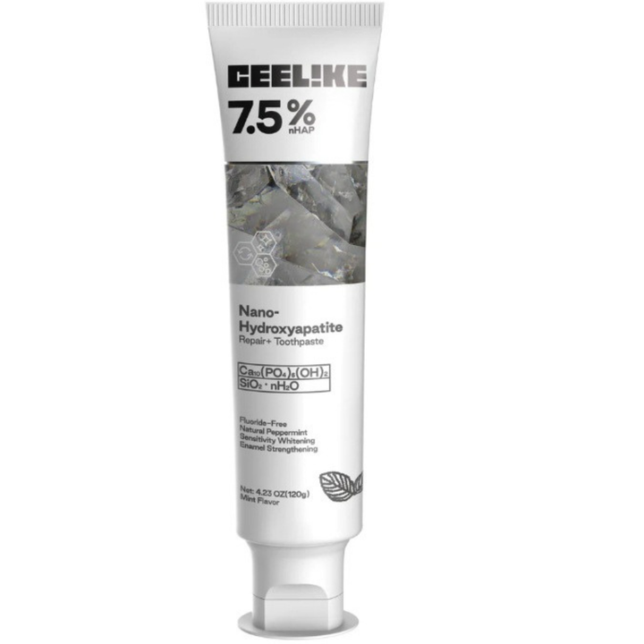 Advanced hydroxyapatite enamel repair toothpaste. Strengthens teeth, provides daily tooth protection & fresh breath.