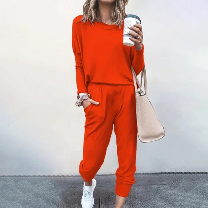 Women's Long Sleeve Jogger Set