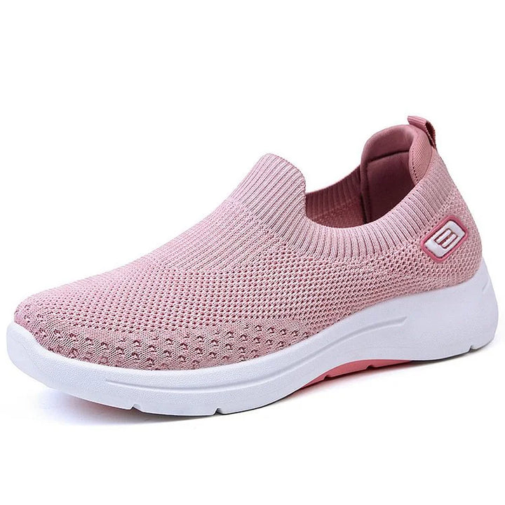 Orthopedic women's walking shoes designed for foot pain relief, offering superior comfort & arch support.