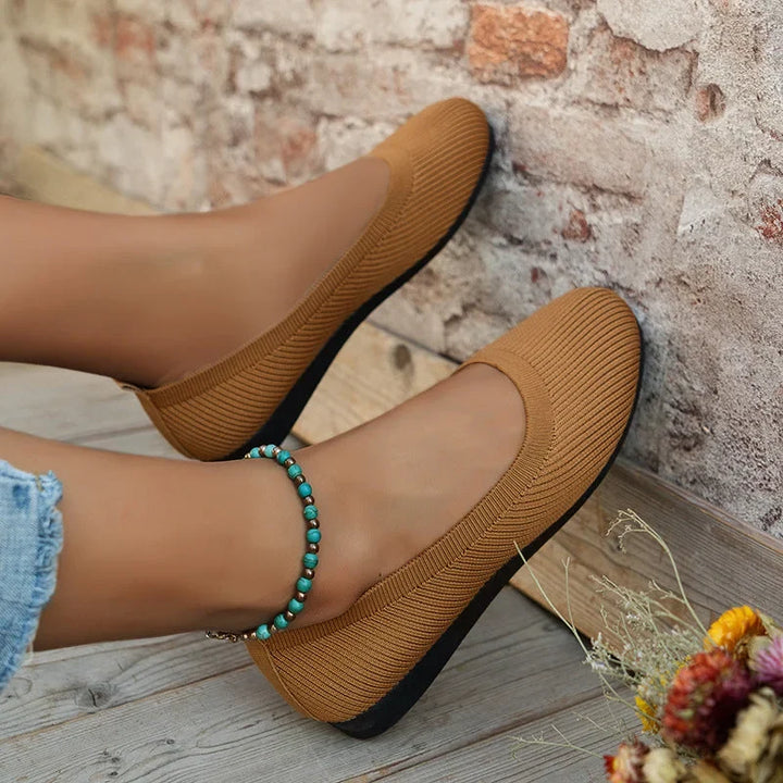 Breathable women's orthopedic walking shoes with anti-slip sole for comfort and posture support.