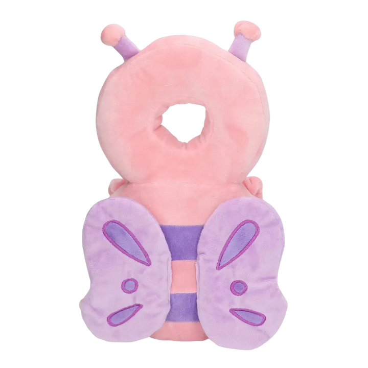 Toddler head safety cushion, soft pillow for fall protection while babies crawl, stand, and play. Unisex design.