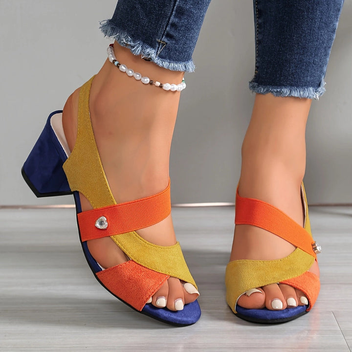 Stylish women's high heels with an orthopedic design, perfect for work, parties or dress occasions.