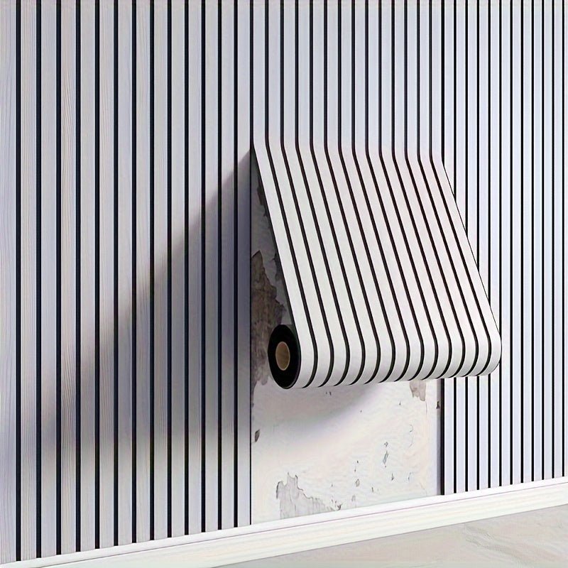 Decorative 3D wood grain wall panels, self-adhesive for a natural look & easy interior design.