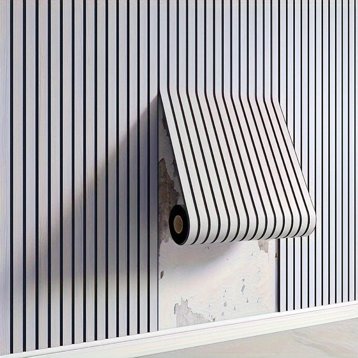 Decorative 3D wood grain wall panels, self-adhesive for a natural look & easy interior design.
