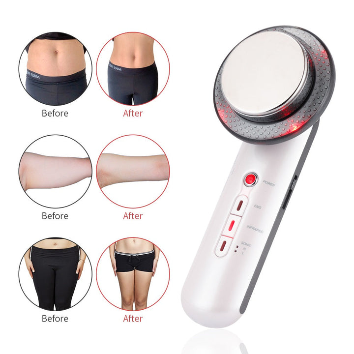 Versatile unisex EMS body sculpting massager with ultrasonic tech for skin firming & relaxation.