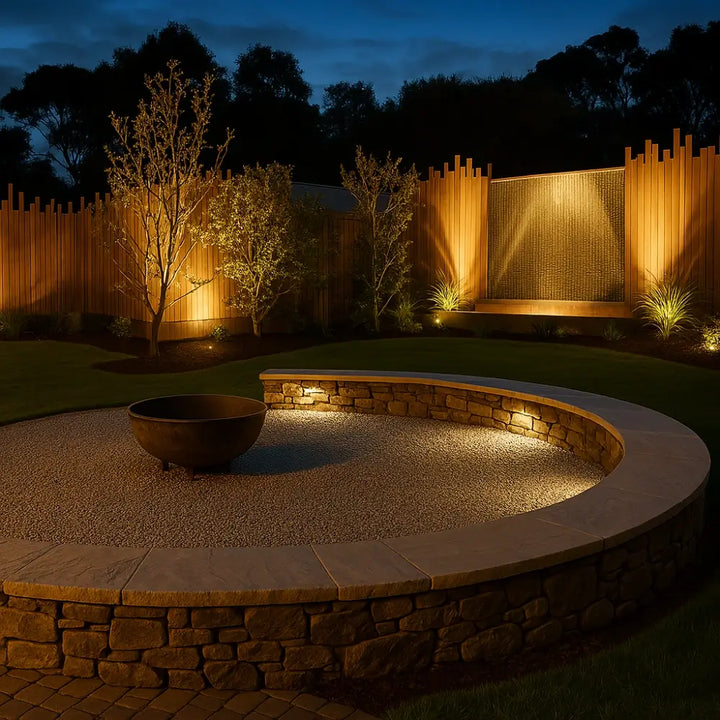 Adjustable solar wall light providing bright RGB and natural white illumination for exteriors.