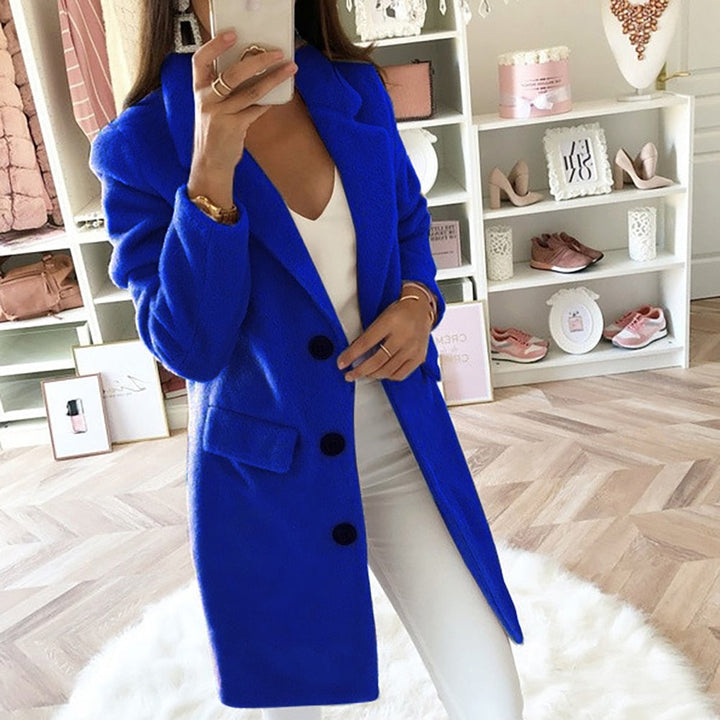 Warm & elegant women's lavish winter coat. A stylish, sophisticated outerwear piece for ultimate winter fashion.