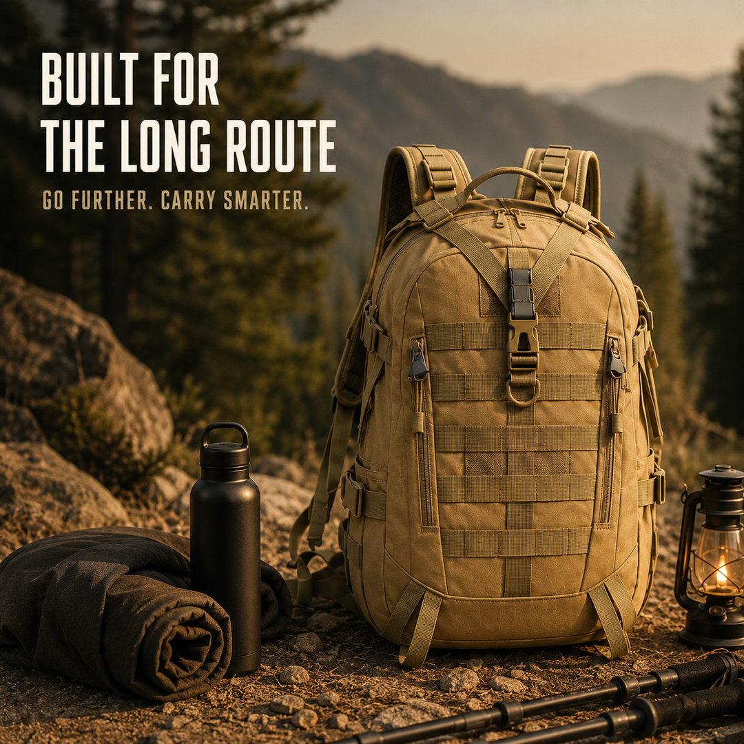 40L durable outdoor gear backpack for tactical use, excellent for adventure and daily carry essentials.