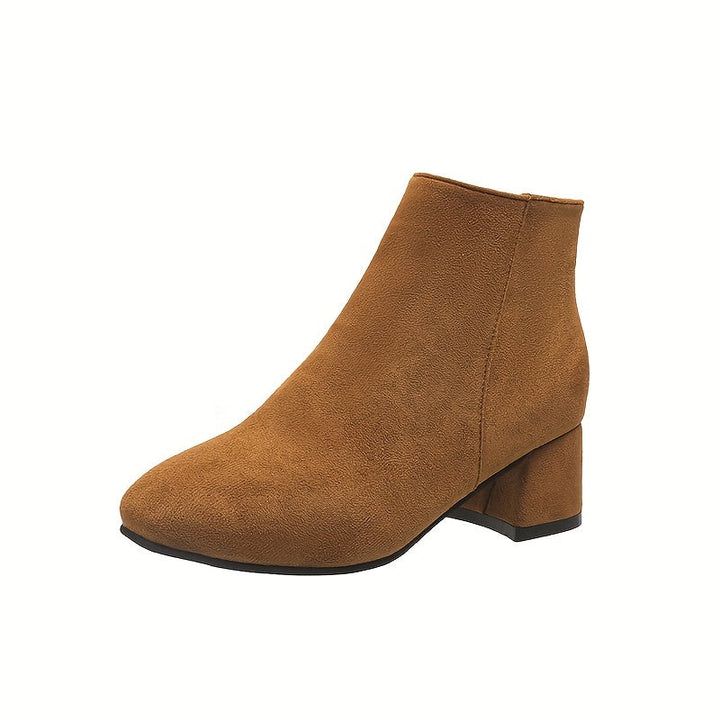 Women's versatile Chelsea ankle boots. Great for fall fashion & warm winter comfort with a stylish block heel.