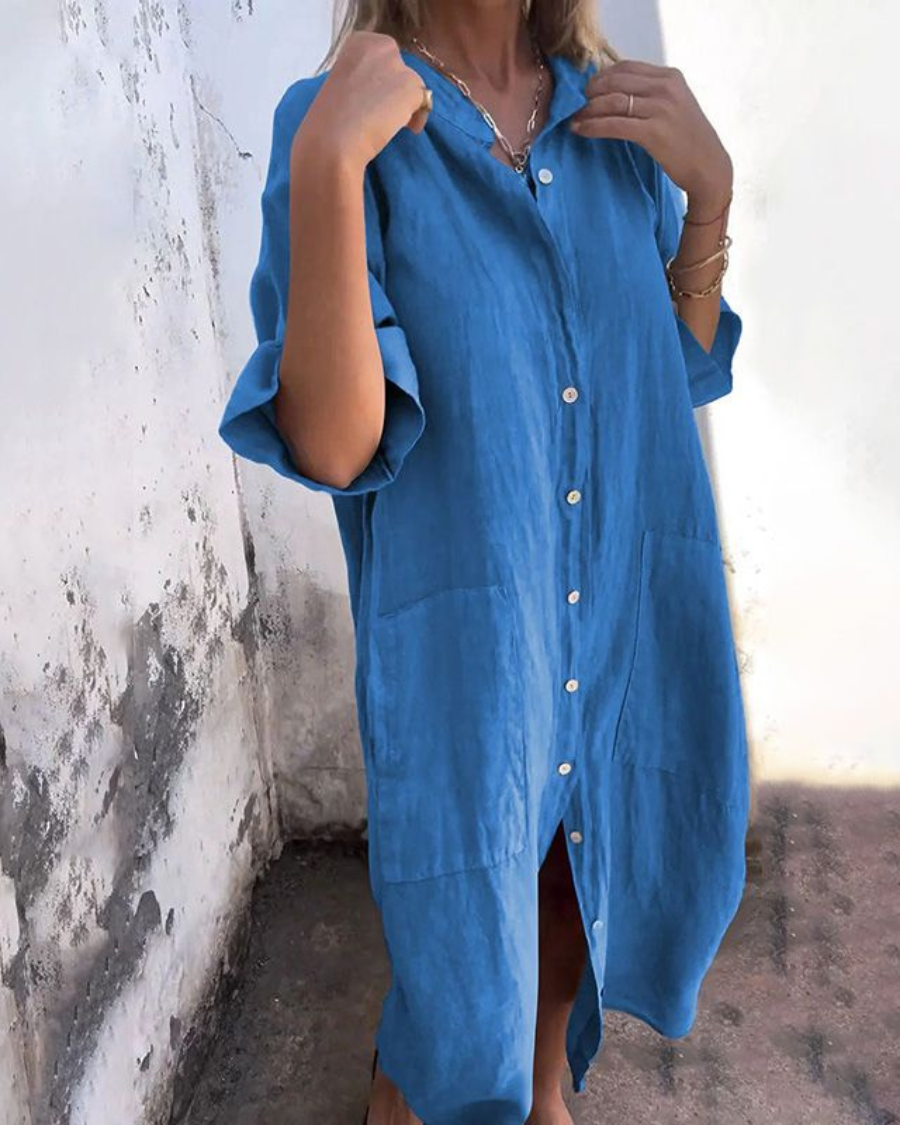 Boho Shirt Dress for Women