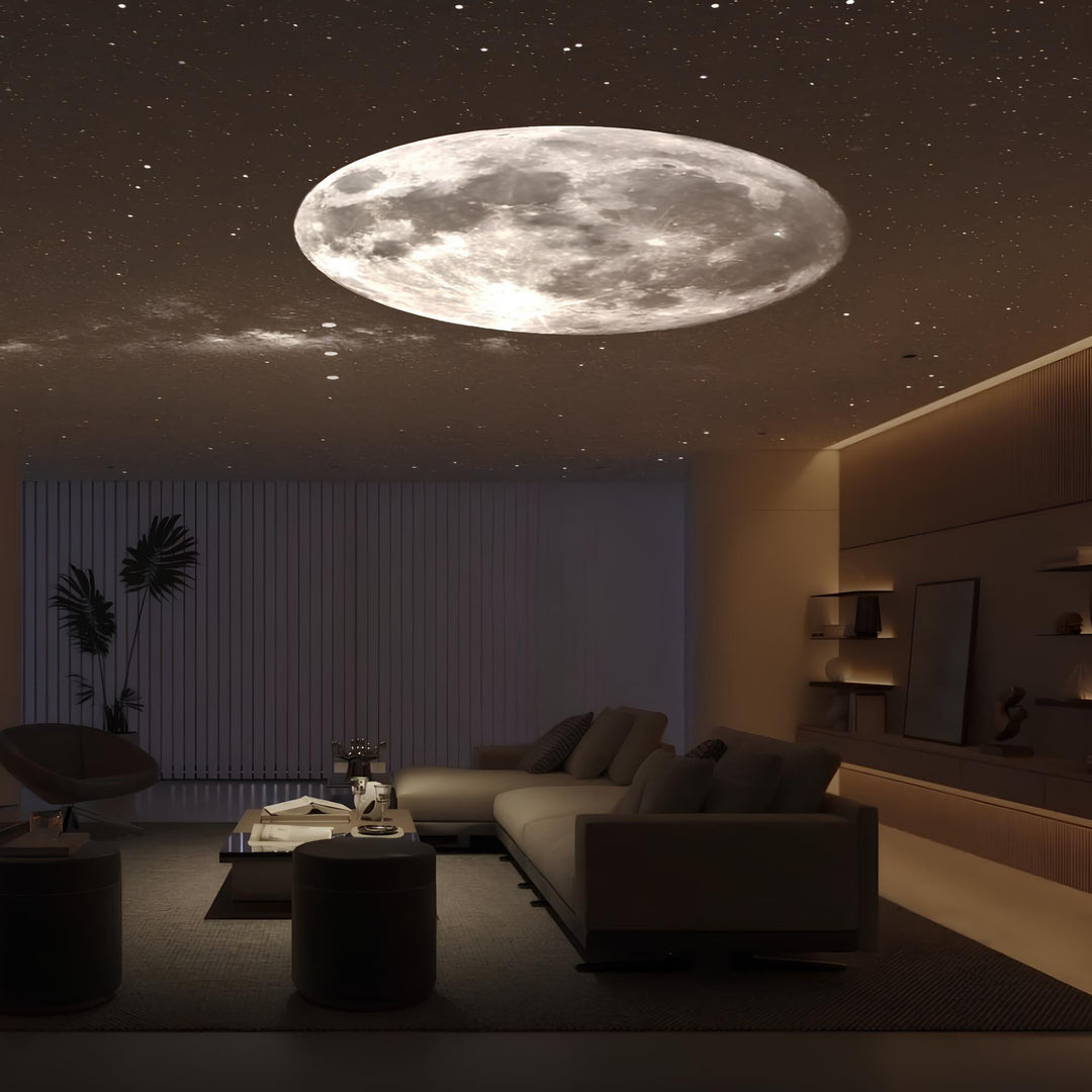 Unisex moon & star projector, a unique stargazer gift for all ages, perfect room decor.