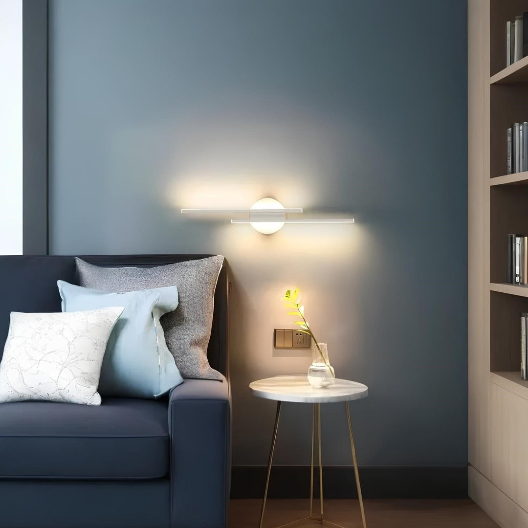 Nvroome contemporary LED wall sconce. Dimmable, energy-efficient, perfect modern ambient lighting.