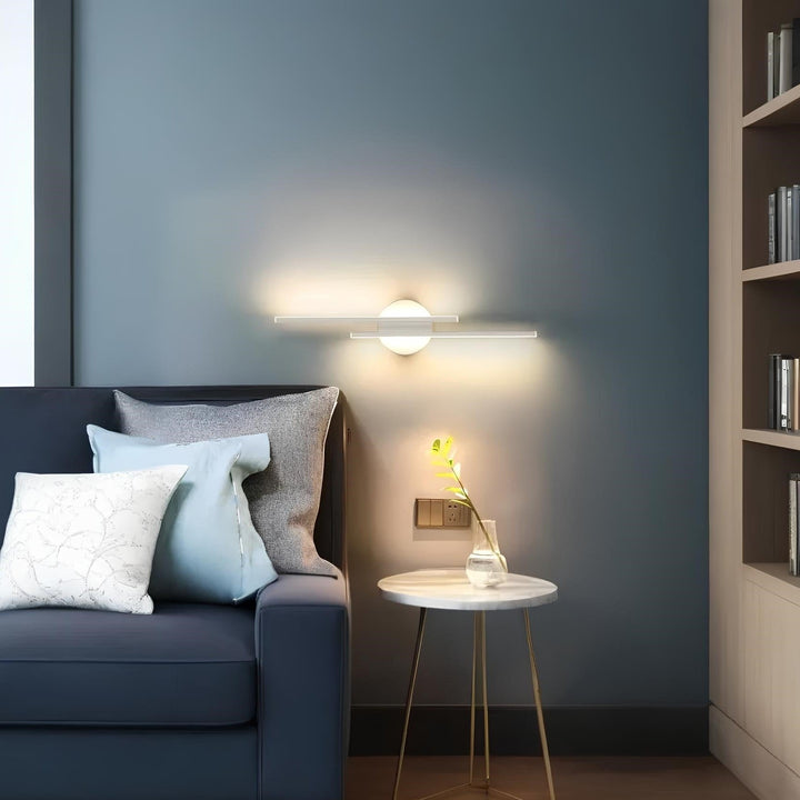 Nvroome contemporary LED wall sconce. Dimmable, energy-efficient, perfect modern ambient lighting.