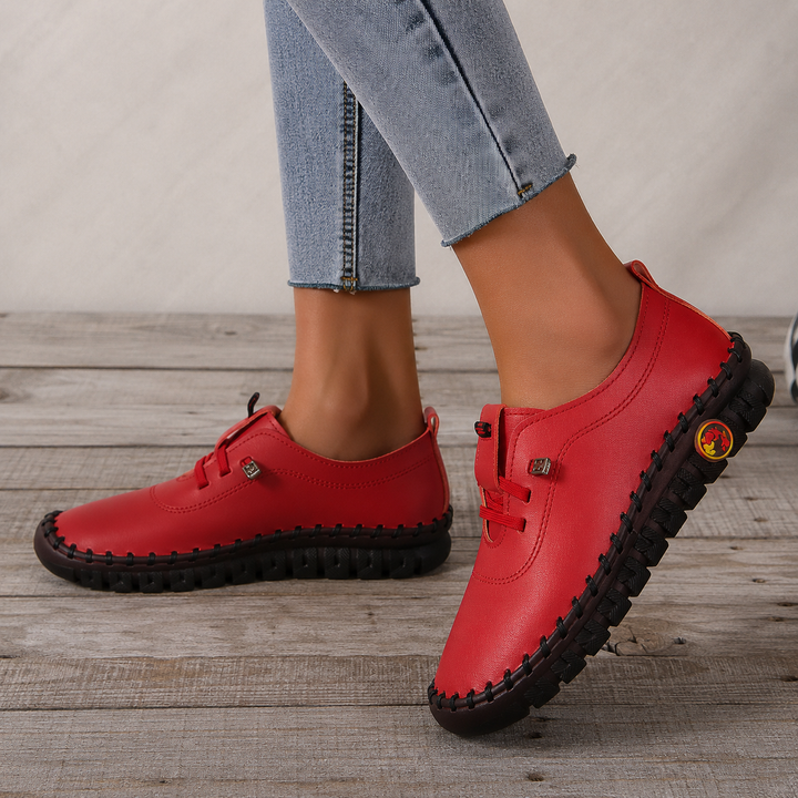 Women's orthopedic comfort shoes for everyday wear, providing foot support & lightweight feel.