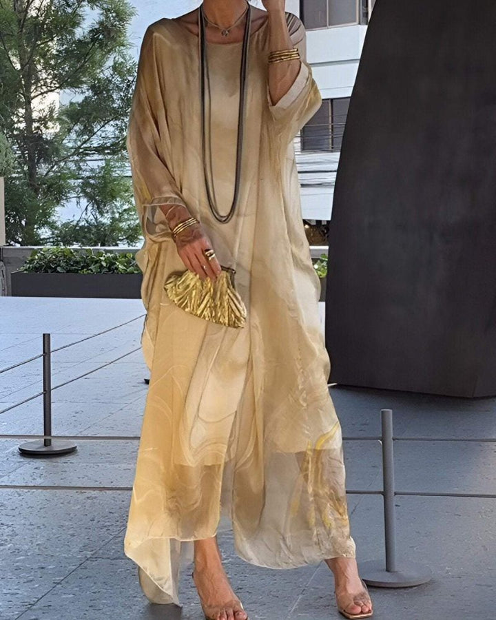 Women's Elegant Chiffon Dress