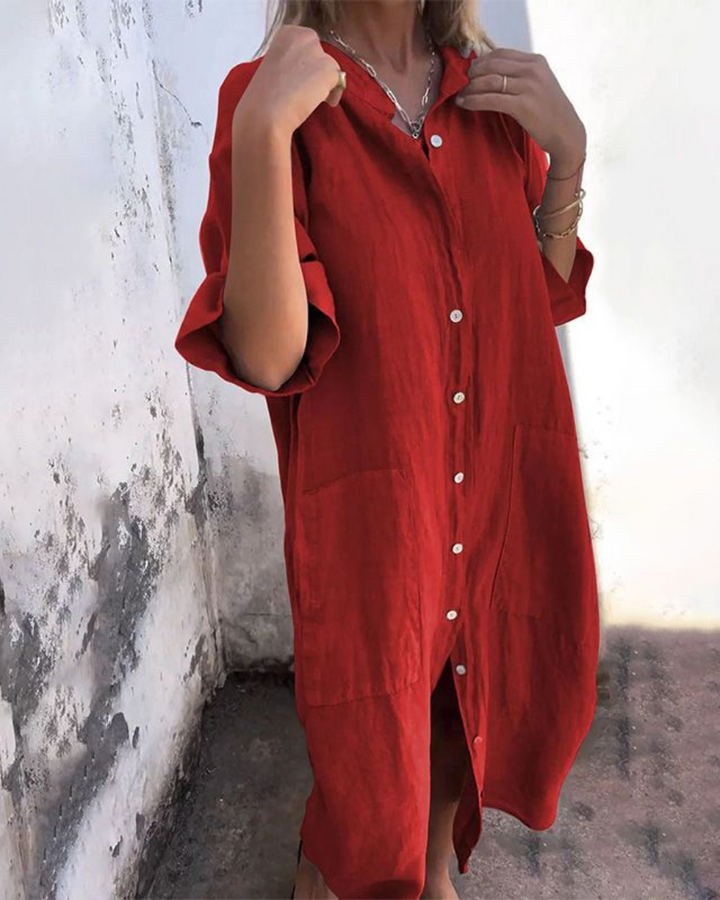 Boho Shirt Dress for Women