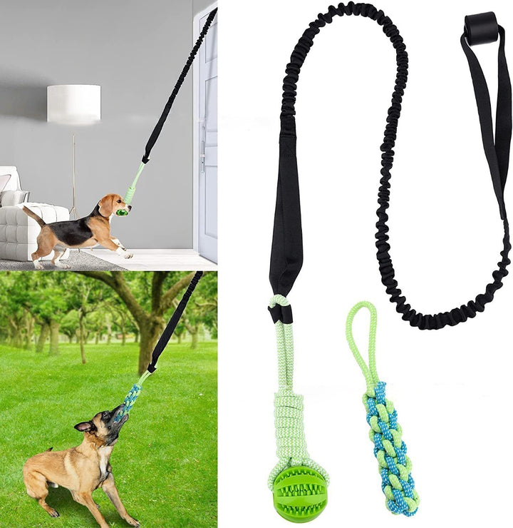 PawVogue durable rope tug toy for active dogs and teething puppies. Great for interactive play & exercise.