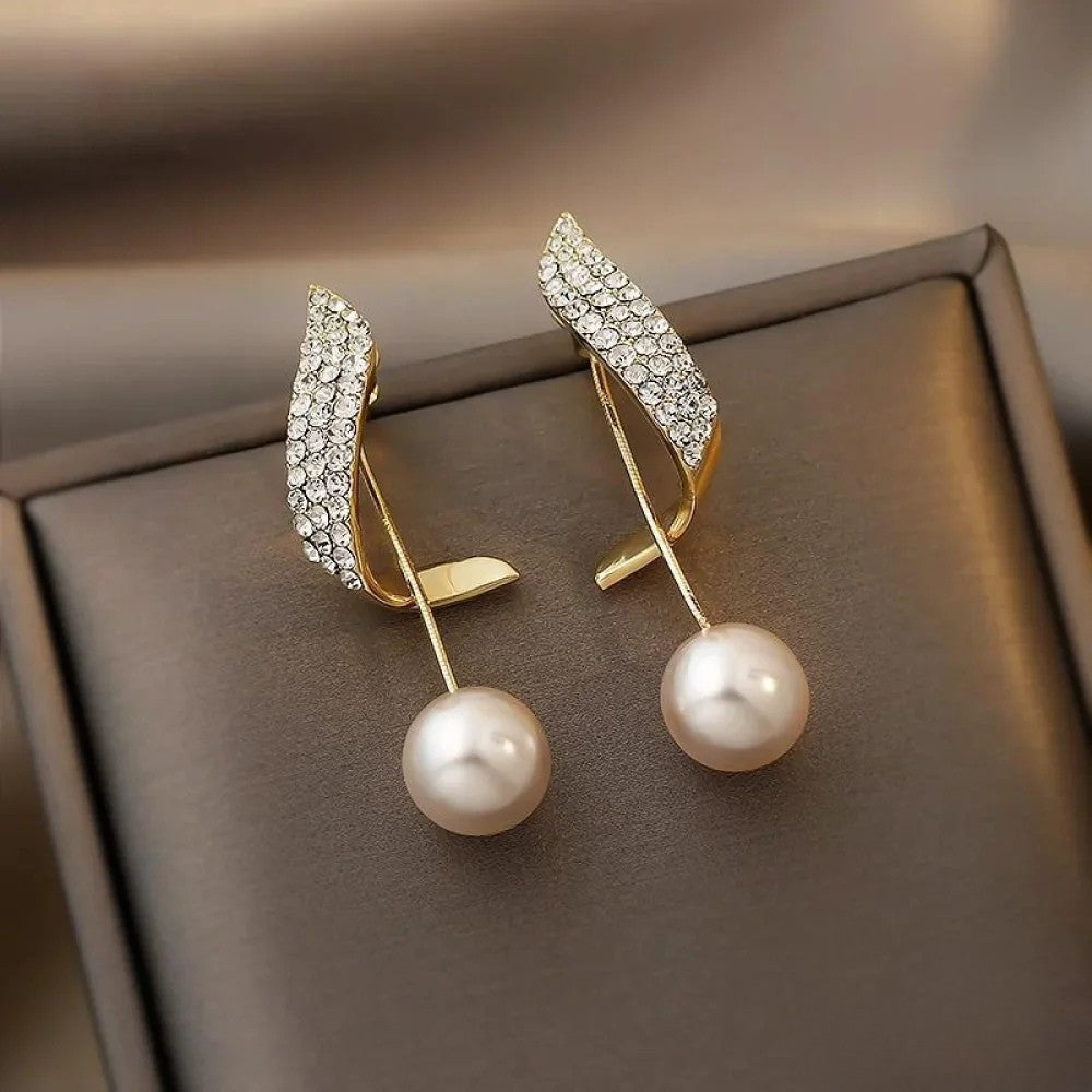 Classic Pearl Stud Earrings