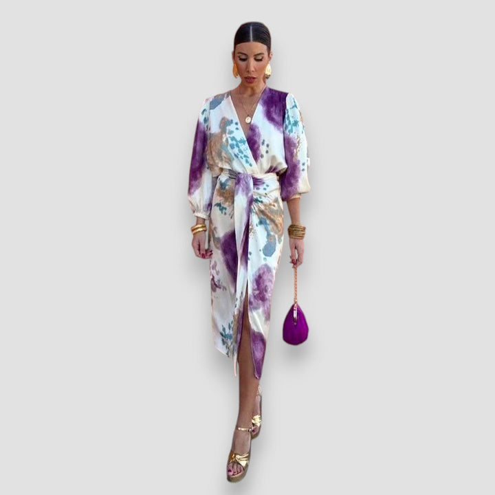 Women's Elegant Blouse & Skirt Set