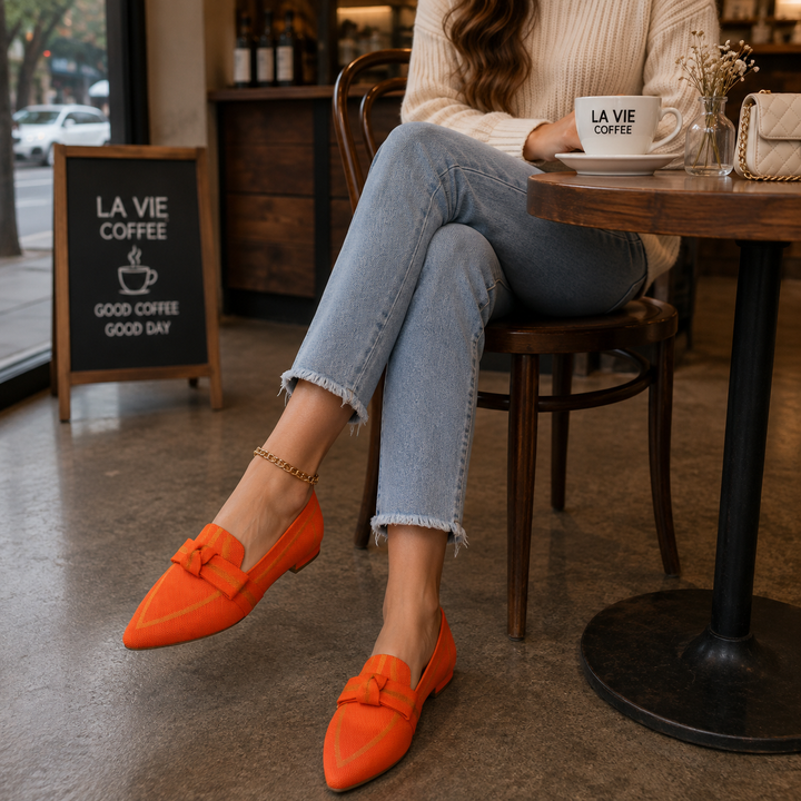 High-quality women's supportive loafers, essential for foot health and comfort.