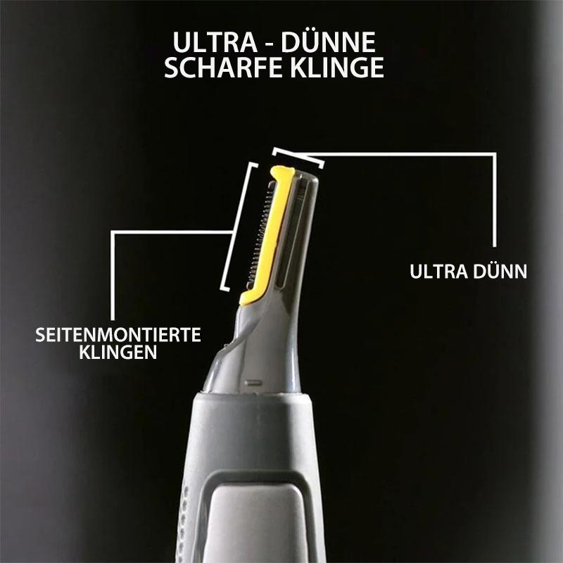 Rechargeable Men's Precision Trimmer, ideal for beard, mustache, and facial hair styling with LED.