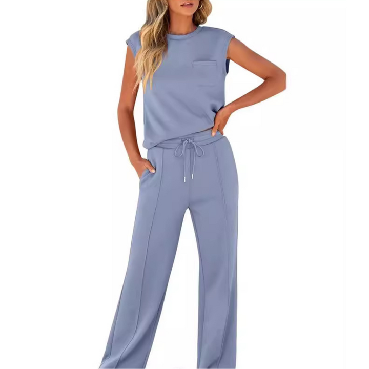 Casual Summer Soft Lounge Co-Ord Set
