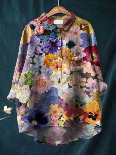 Women's Floral Print Blouse