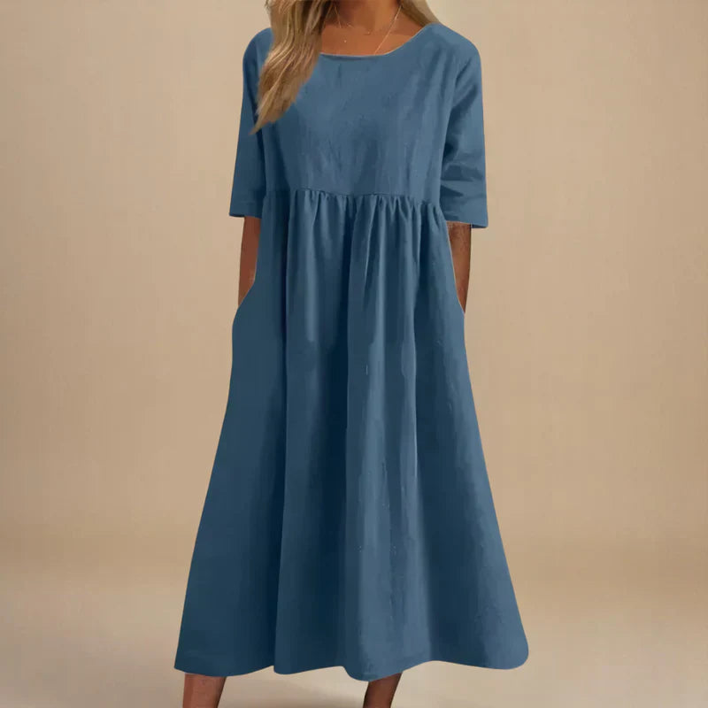 Flattering Fit & Flow Midi Dress