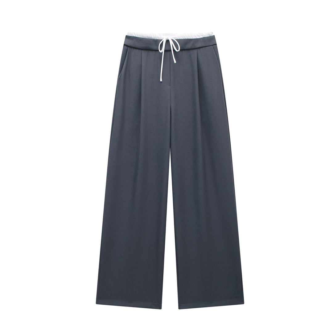 Women's ultimate comfort wide-leg lounge trousers, an essential piece of relaxed fit women's apparel.