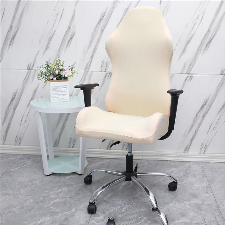 Vibrant stretch chair cover for gaming & office chairs, adds a splash of color to your space.