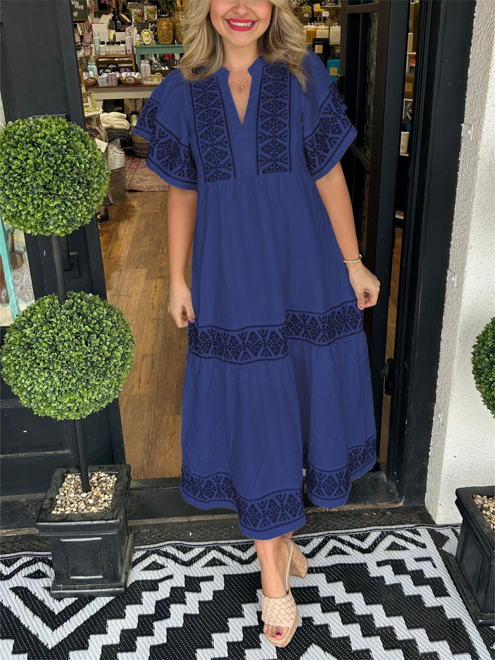 Women's Boho Maxi Dress