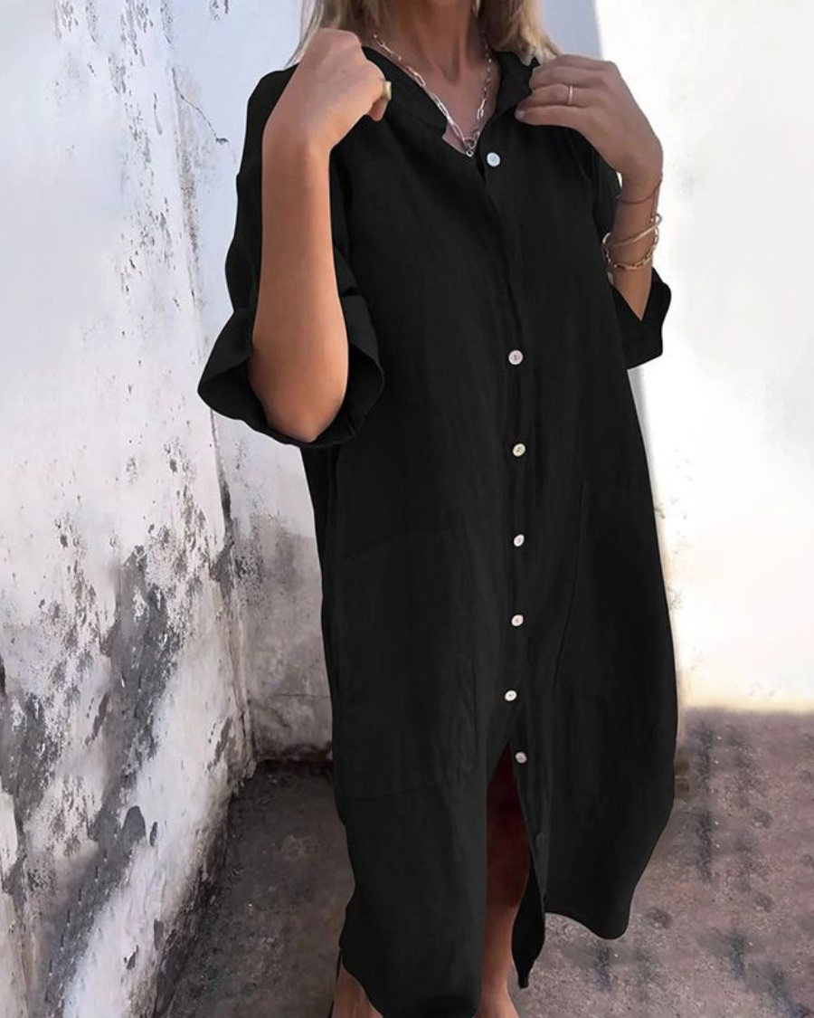 Boho Shirt Dress for Women