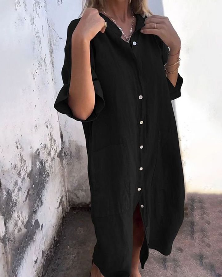 Boho Shirt Dress for Women