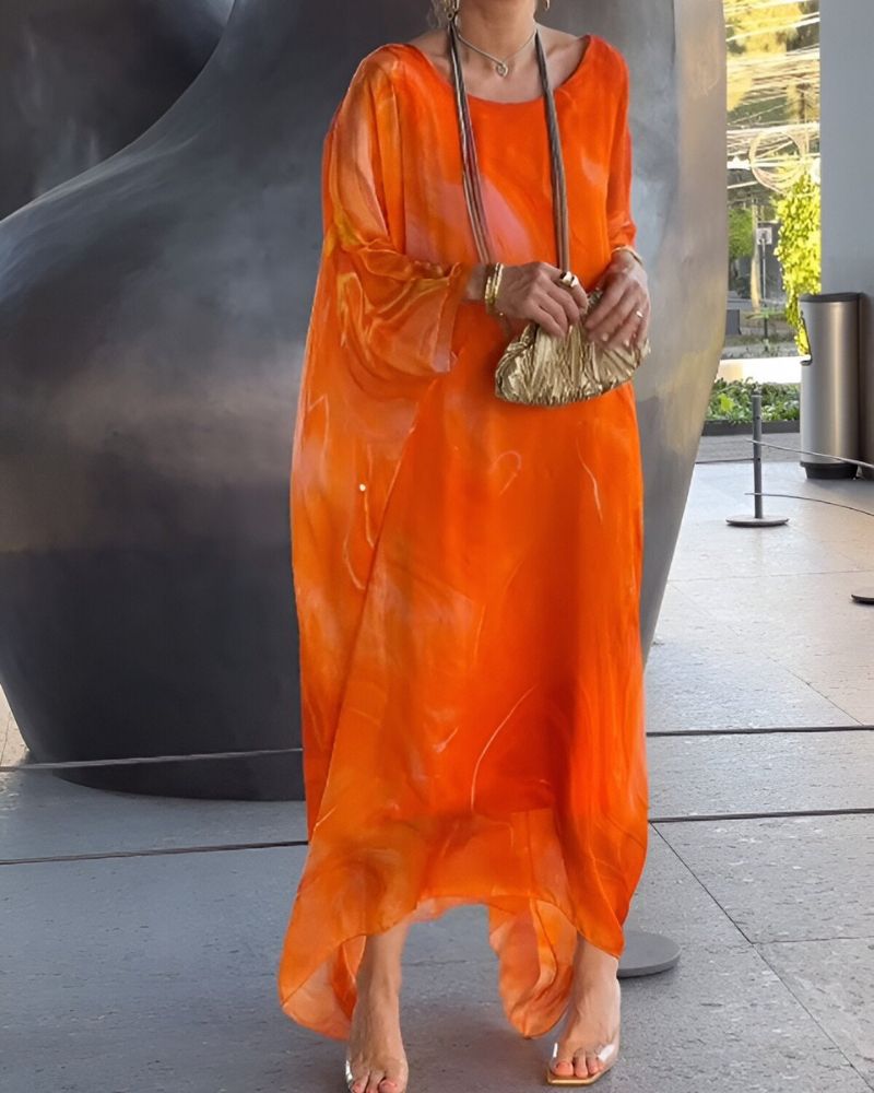 Women's Elegant Chiffon Dress