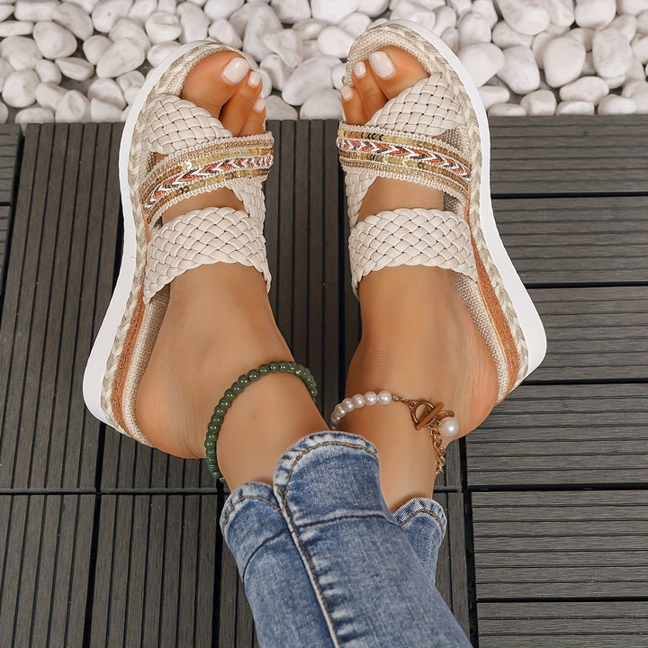 Women's Woven Rope Summer Sandals