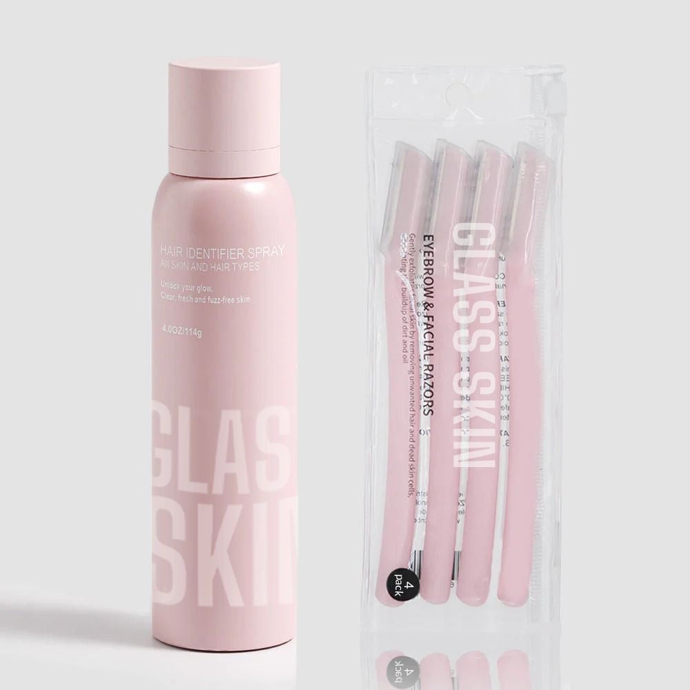 Achieve a professional men's grooming look with this Hair Identifier Shaving Spray for ultimate precision & smoothness.