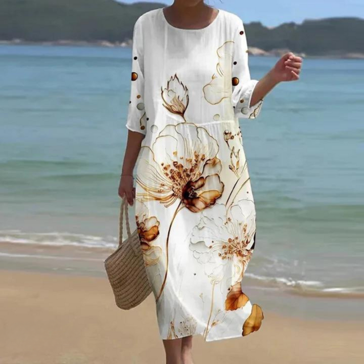 Women's flattering tummy control dress, elegant design for a smooth, stylish silhouette.