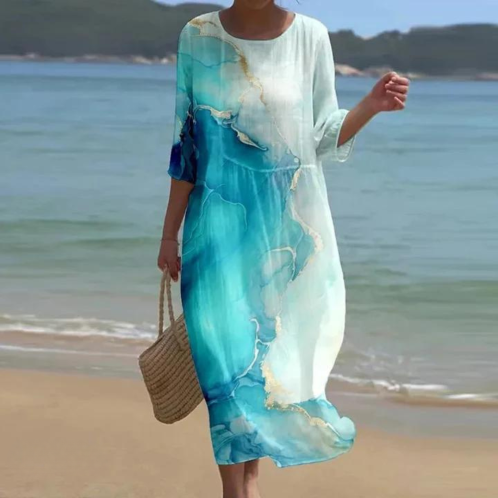 Stylish women's elegant dress with tummy control, ideal for special occasions & ladies fashion.