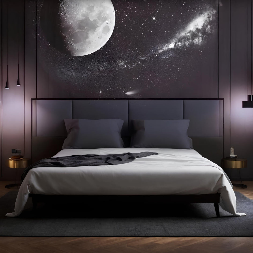 Nvroome Lights galaxy & moon projector, ideal for creating a captivating cosmic ambiance.