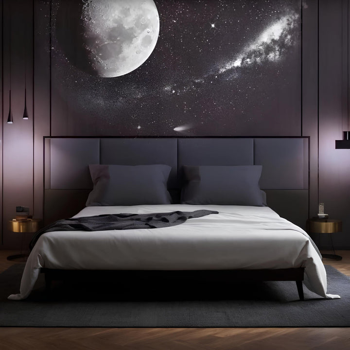 Nvroome Lights galaxy & moon projector, ideal for creating a captivating cosmic ambiance.