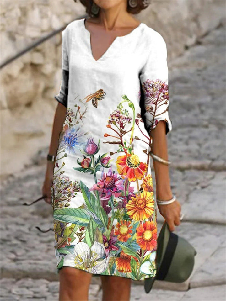 Women's Floral Print Dress