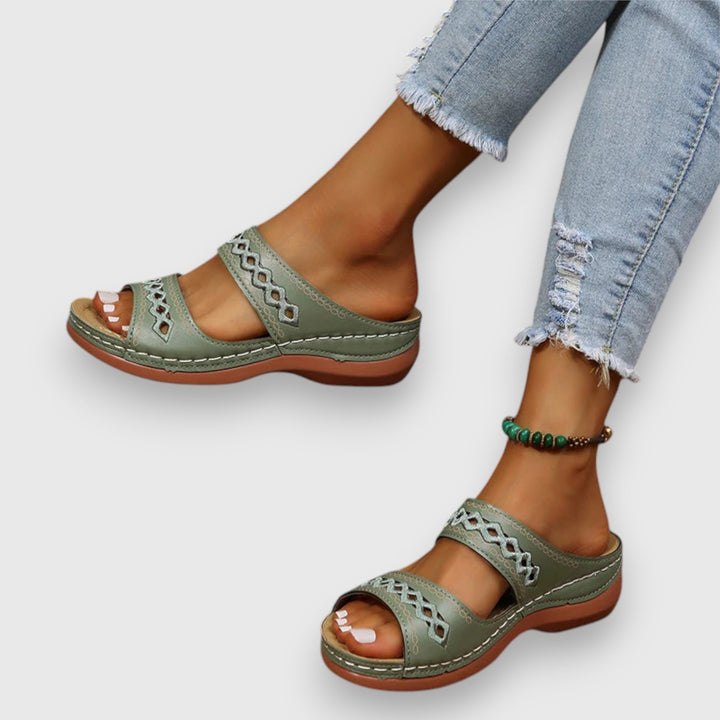 Luma™ | Duo Panel Sandals